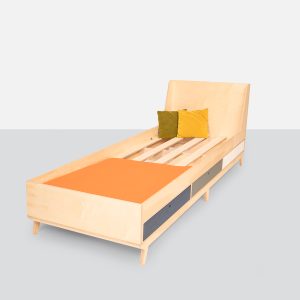 تخت خواب هاوین - یک نفره کشودار